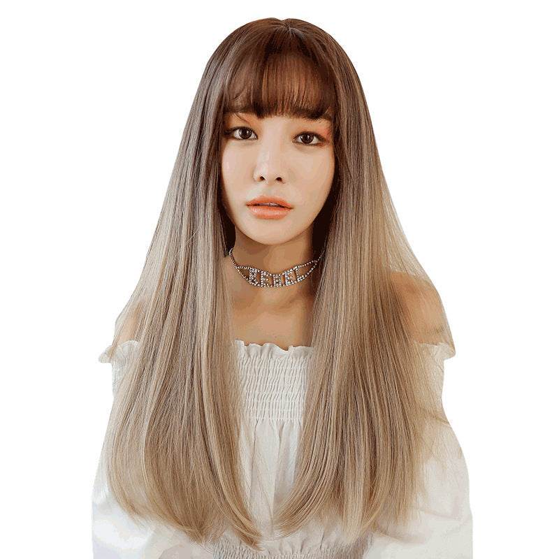 Jiafa Long Straight Hair Wig - High Temperature Wire, Trendy Styles 2025 - Buy Center