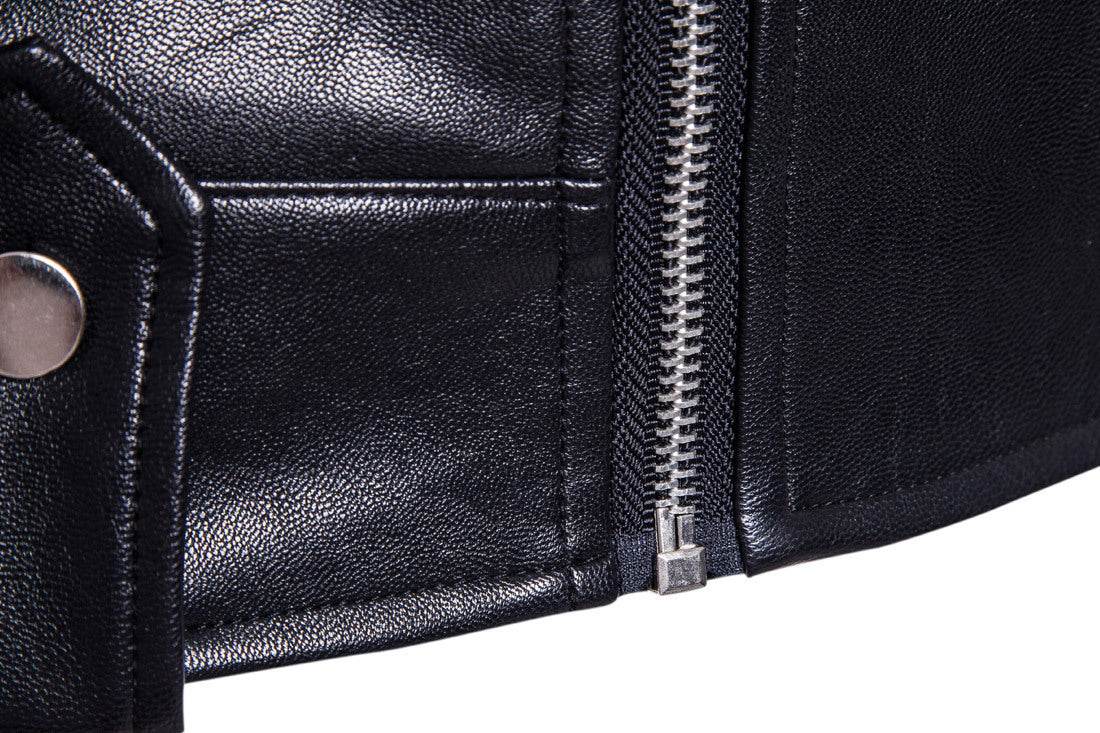 Trendy Men's Motorcycle Leather Jacket - Genuine Cow Split Suede 2025 - Buy Center