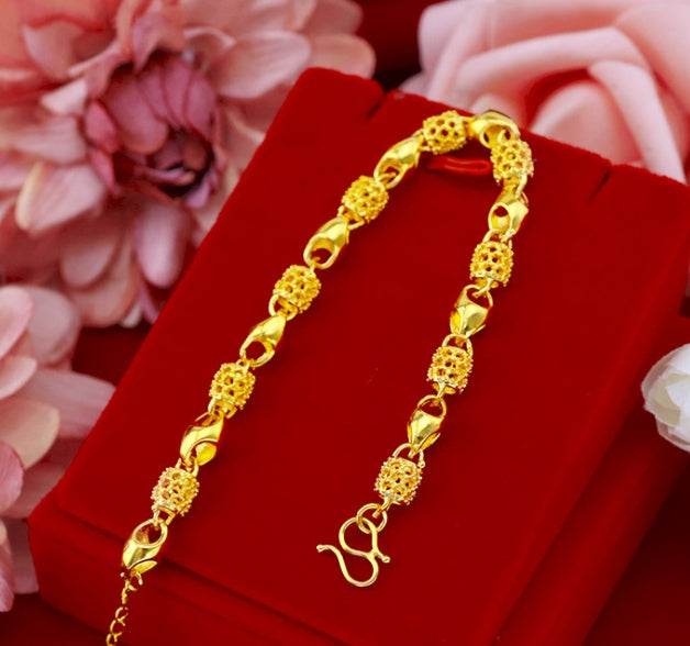 Elegant Gold-Plated Brass Bracelet - Durable & Eco-Friendly Design - Buy Center