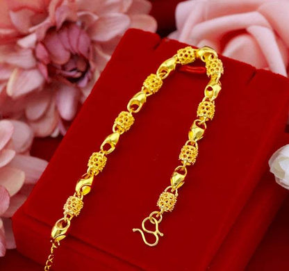 Elegant Gold-Plated Brass Bracelet - Durable & Eco-Friendly Design - Buy Center
