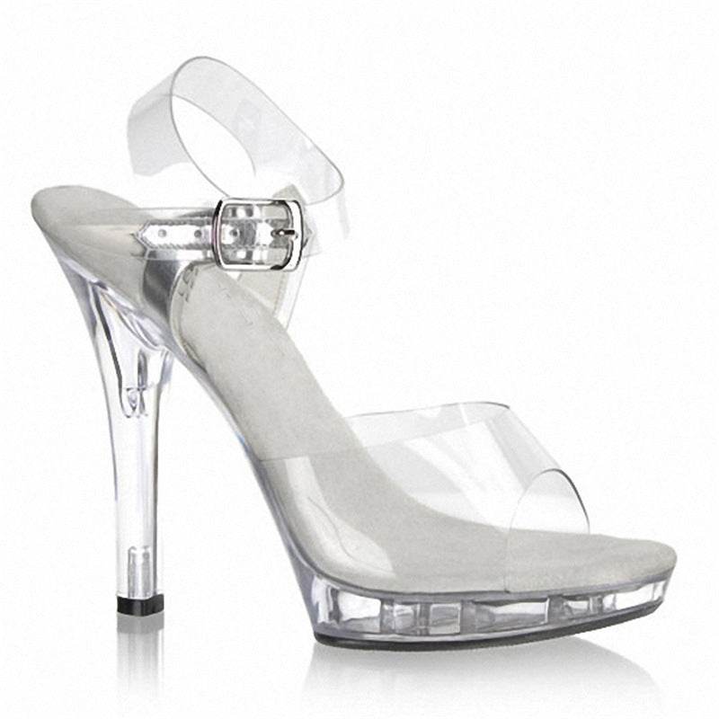 Crystal Sandals - Waterproof High Heels for Stylish Women, Platform Elevation - Buy Center