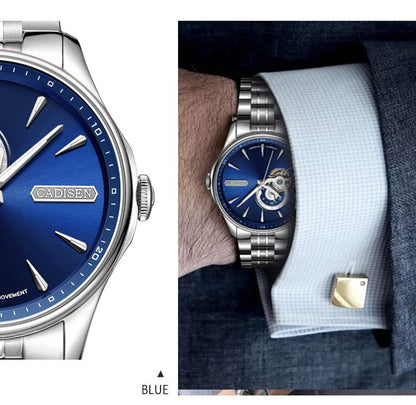 Buy Center Mechanical Watch - Luminous Display, 50m Waterproof, 42mm Dial - Buy Center