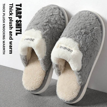 Stylish Cotton Slippers for Men - Warm Indoor Comfort & Modern Style - Buy Center