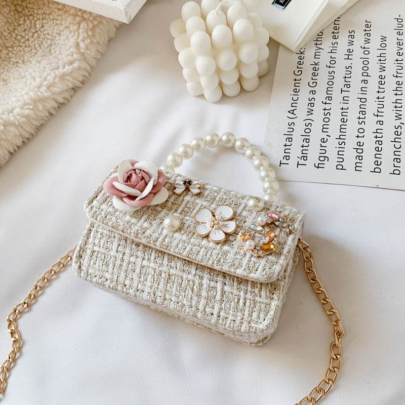 Girl's Pearl Handbag - Waterproof, Anti-Theft, Trendy Korean Design - Buy Center