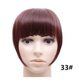 Stylish Synthetic Hair Bangs - Easy Apply Blunt Cut Hairpiece Accessory - Buy Center