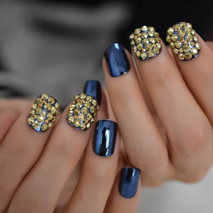 Metal False Nails for Women - Edgy Glamour Kits in Trendy Styles 2025 - Buy Center