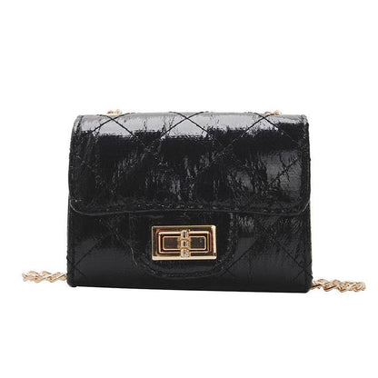 Stylish One Shoulder Messenger Bag for Girls - Chic PU Leather Accessory - Buy Center