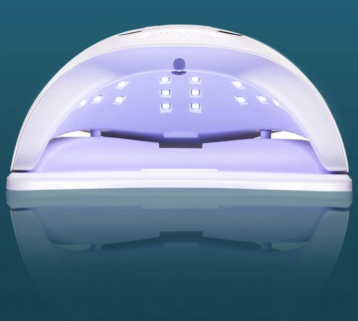 Quick-Drying Nail Polish Lamp Dryer - 120W UV/LED with Timers - Buy Center