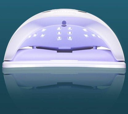 Quick-Drying Nail Polish Lamp Dryer - 120W UV/LED with Timers - Buy Center