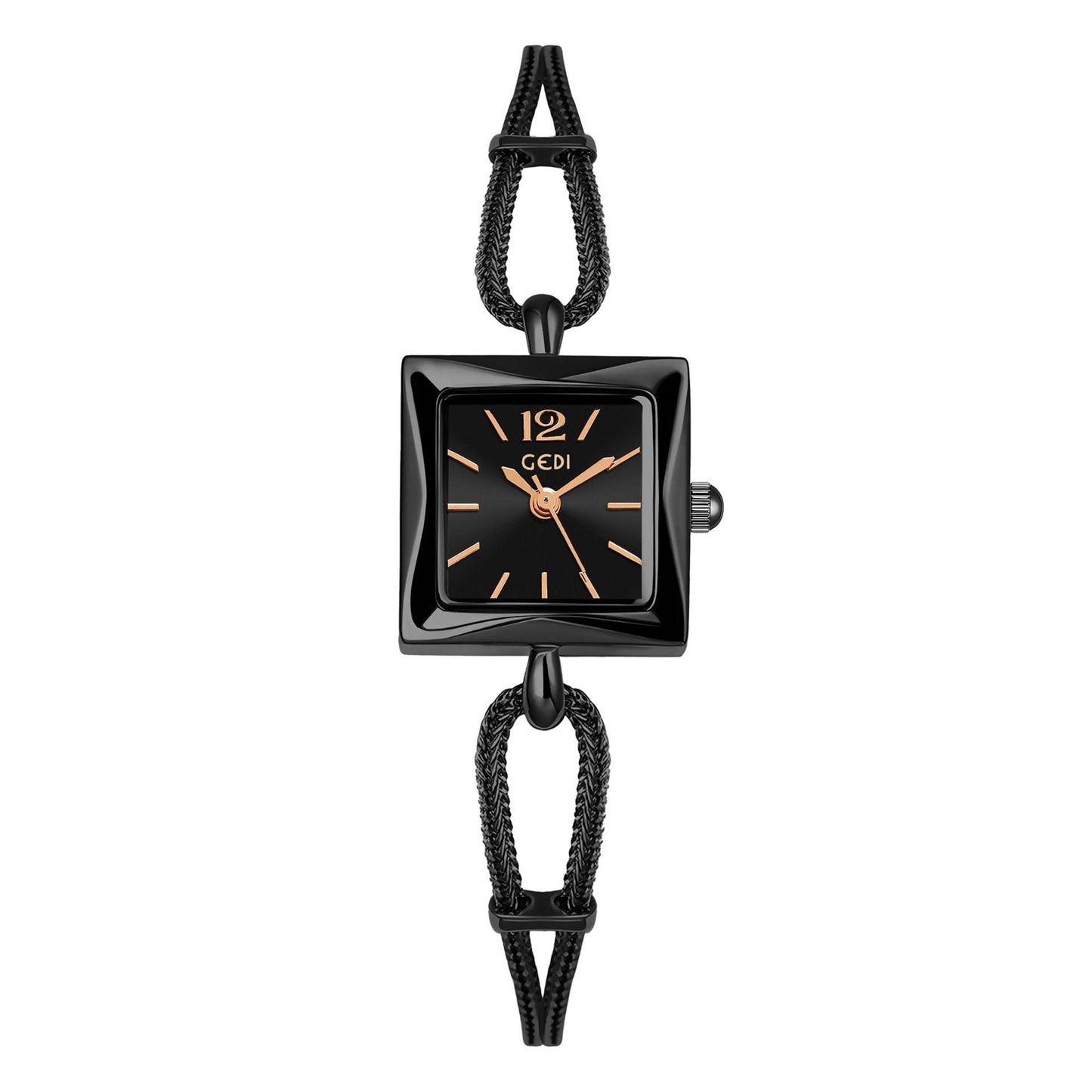 Buy Center Antique Style Square Plate Bracelet Watch - Fashion & Waterproof - Buy Center