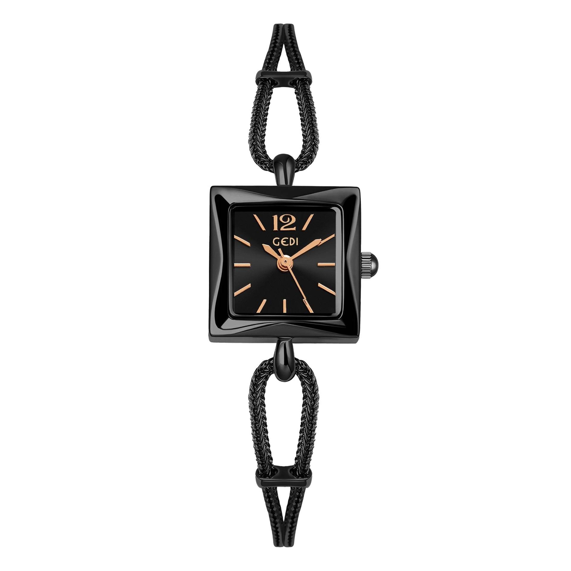 Buy Center Antique Style Square Plate Bracelet Watch - Fashion & Waterproof - Buy Center