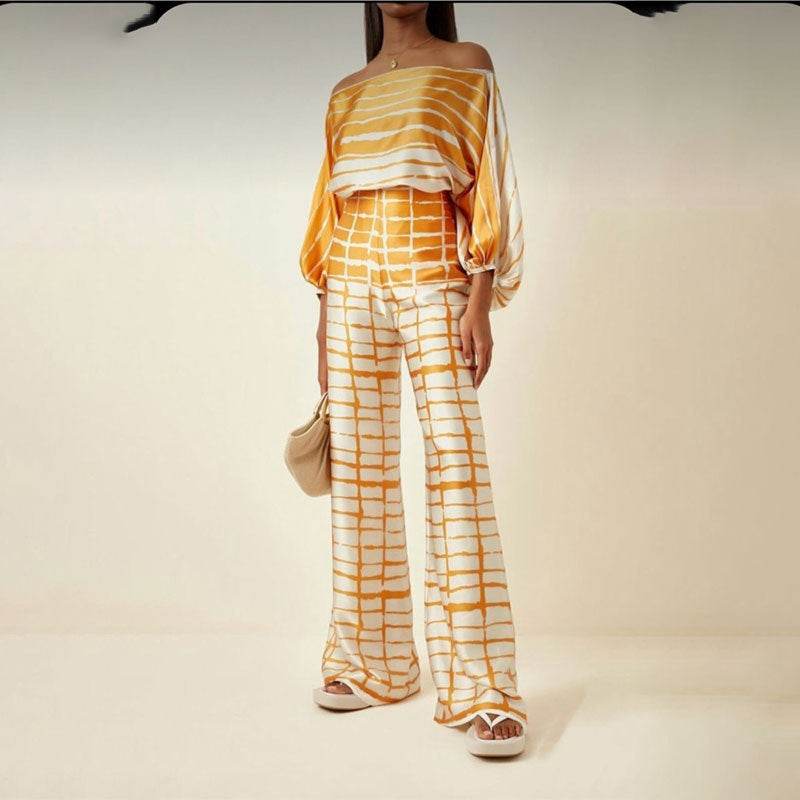 Buycenter Women's Loose Batwing Sleeve Jumpsuit - Stylish Casual Set - Buy Center