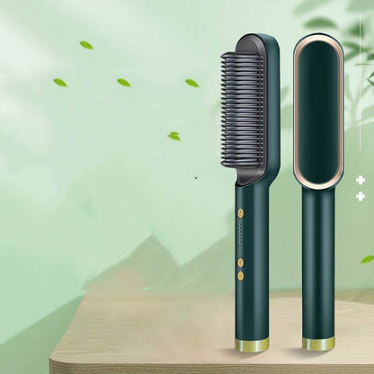 Straight Comb Curling Iron - Negative Ions for Healthy, Frizz-Free Hair - Buy Center