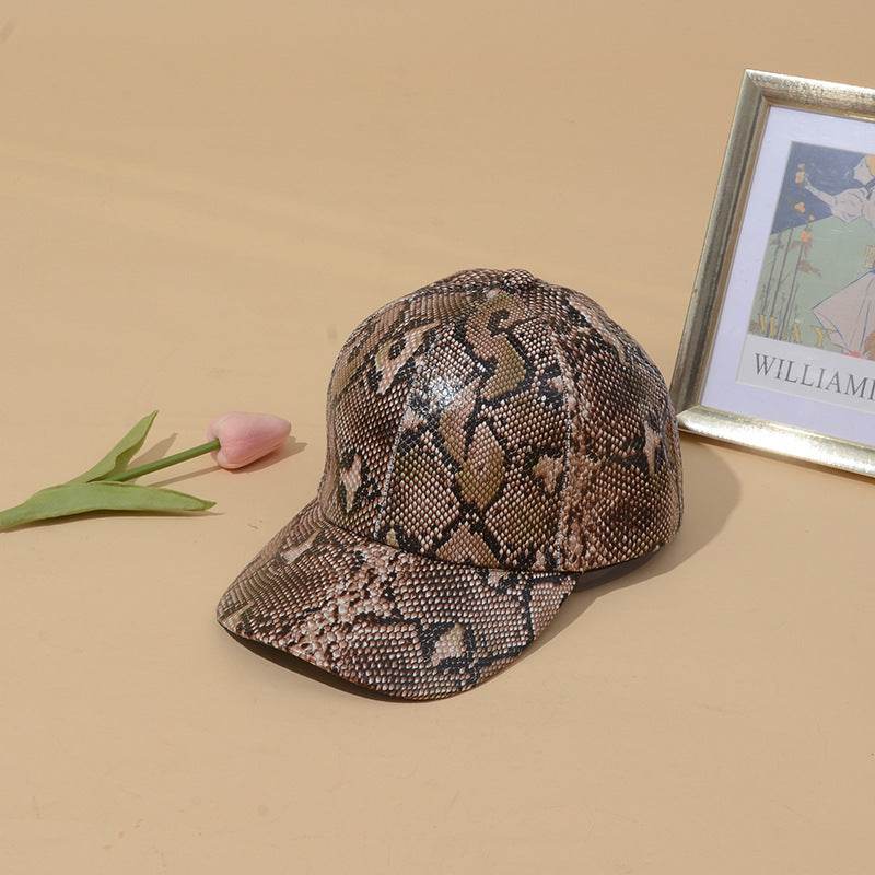 Buycenter Snake Print Baseball Hat - Stylish Unisex Cap for All Seasons - Buy Center
