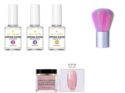 Dipping Nail Powders Set - Gradient & French Art, Long Lasting Finish - Buy Center