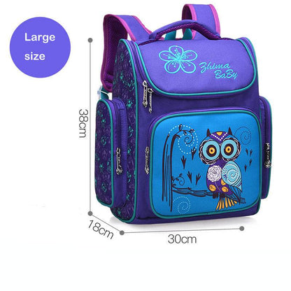 Cartoon 3D Stereo Backpack for Boys - Cute Waterproof School Bag - Buy Center