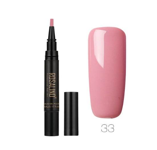 5ml Solid Color Nail Art Pen - Easy Application in 58 Vibrant Shades - Buy Center