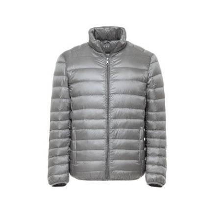 Buycenter Men's Light Down Jacket - Warm Stand Collar Winter Style - Buy Center