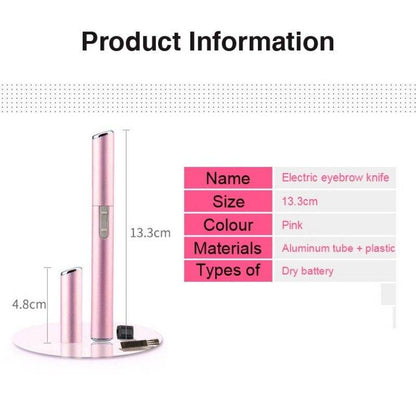 Portable Electric Eyebrow Shaping Tool - Professional Razor for Women - Buy Center