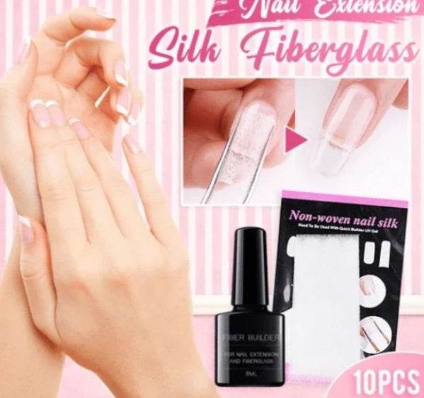 Nail Extension Fiberglass & Fiber Builder Gel - Strong, Flexible System - Buy Center
