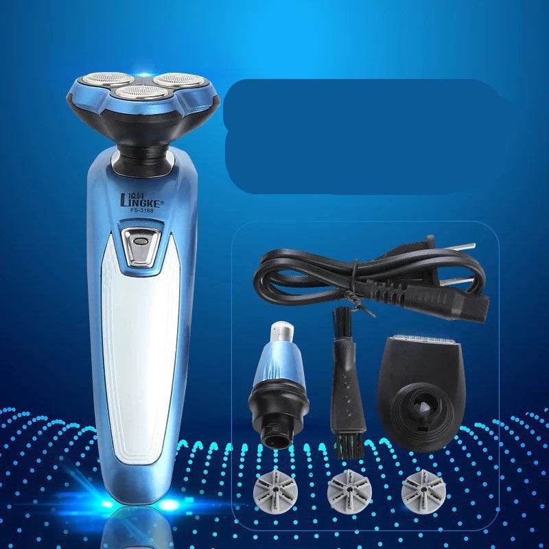 Lightweight Double Ring Razor - Nose Hair Trimmer & Travel-Friendly Shaver - Buy Center