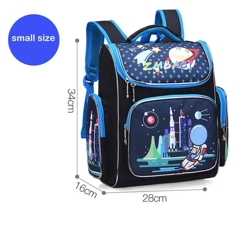 Cartoon 3D Stereo Backpack for Boys - Cute Waterproof School Bag - Buy Center