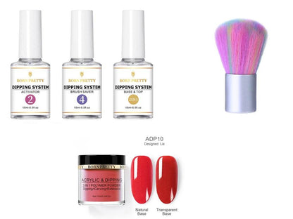 Dipping Nail Powders Set - Gradient & French Art, Long Lasting Finish - Buy Center