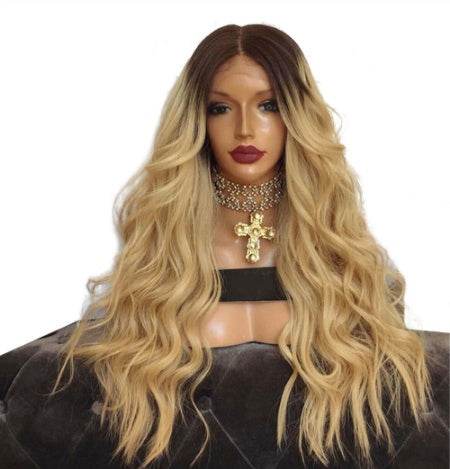 Long Curly Hair Wig Set - High-Quality Synthetic, Adjustable & Heat-Resistant - Buy Center