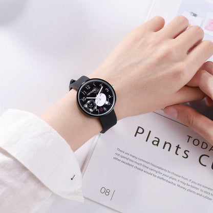 Children's Silicone Love Kitty Watch - Cute, Durable & Water-Resistant - Buy Center