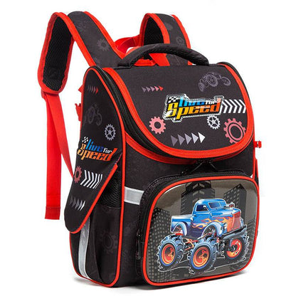 14-Inch Boys School Bag - Durable Nylon, Stylish Design for Kids - Buy Center