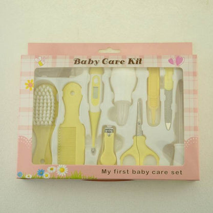 10-Piece Baby Care Set - Thermometer, Grooming Tools for New Parents - Buy Center