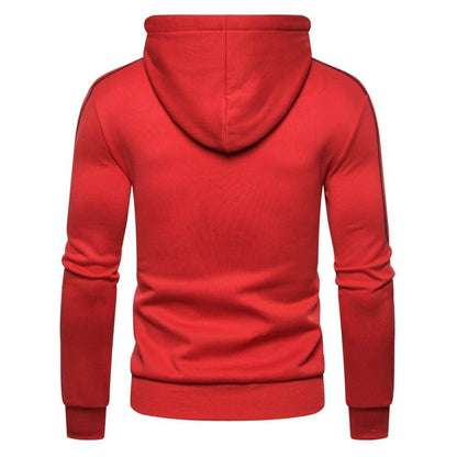 Buycenter Men's Zipper Sweater - Casual Long Sleeve for Spring & Autumn - Buy Center