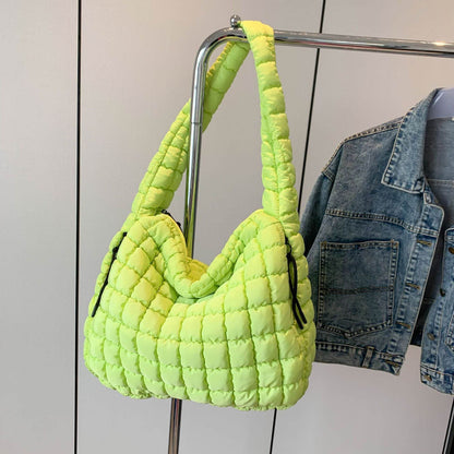 Buycenter Women's Large Capacity Pleated Cloud Shoulder Bag - Fashionable & Versatile - Buy Center