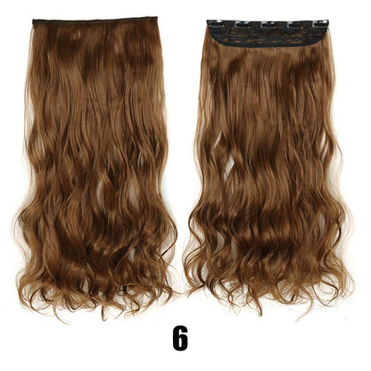 Women's Big Wavy Long Curly Hair Extensions - Fluffy No Trace Design - Buy Center