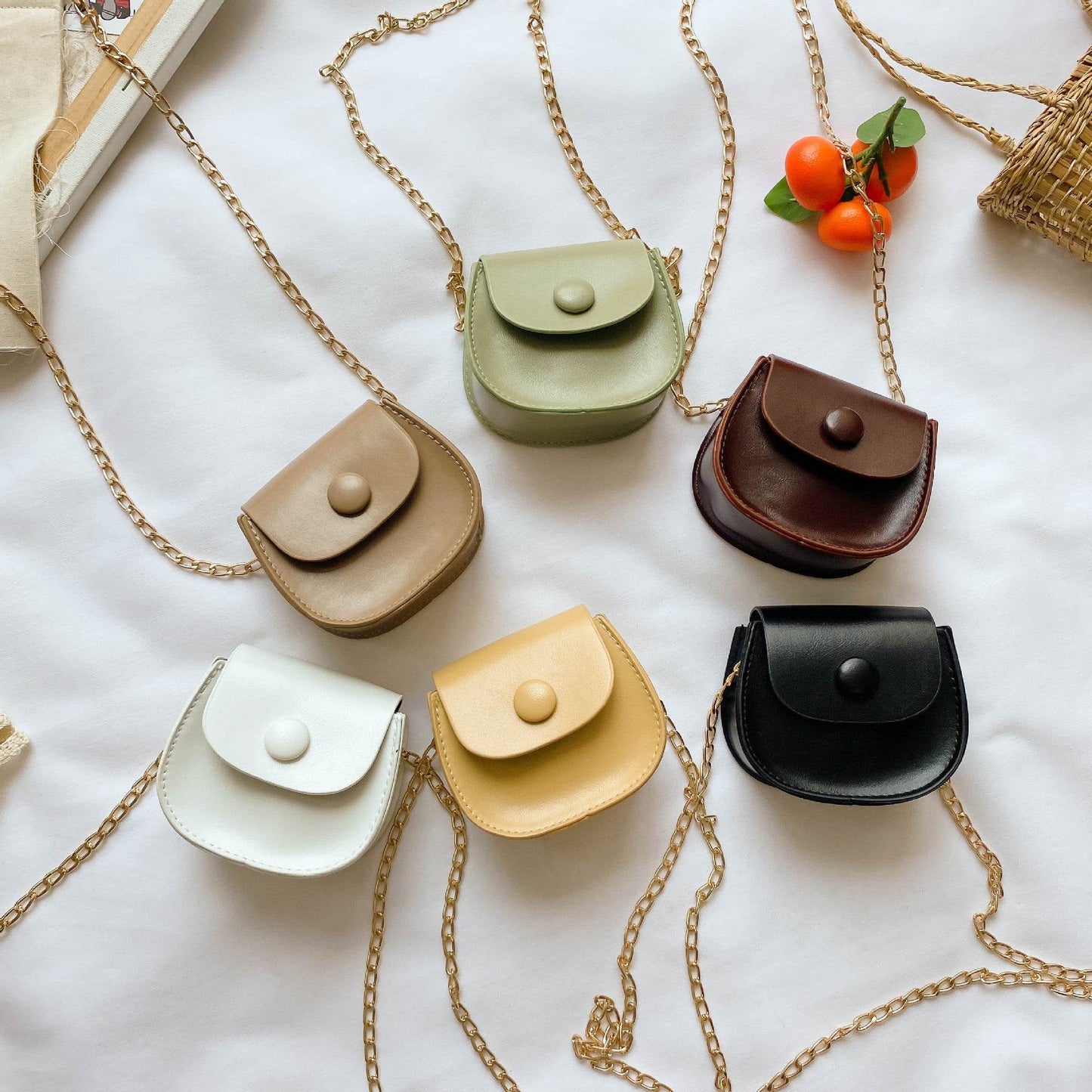 Stylish PU Leather Messenger Bag for Girls - Waterproof & Trendy 2025 - Buy Center