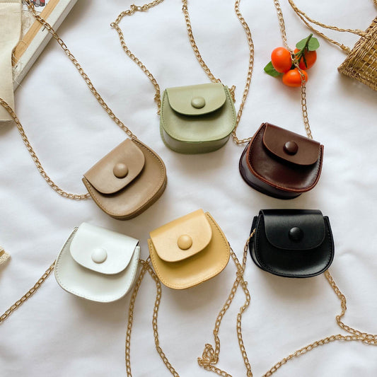 Stylish PU Leather Messenger Bag for Girls - Waterproof & Trendy 2025 - Buy Center