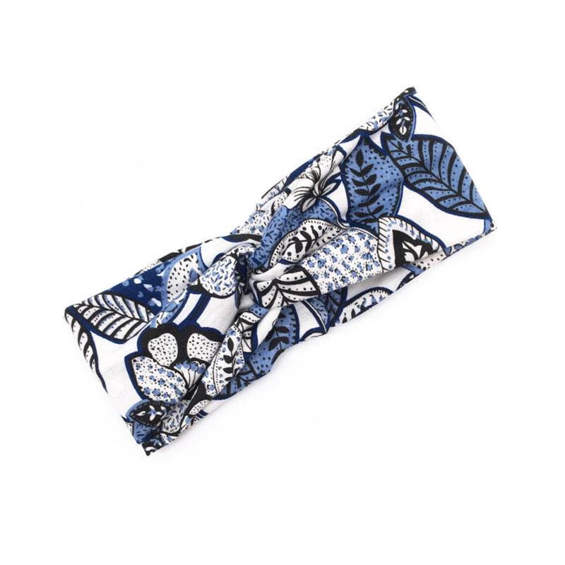 Floral Cross Hair Band - Stylish Multi-Purpose Headband for Women 2025 - Buy Center
