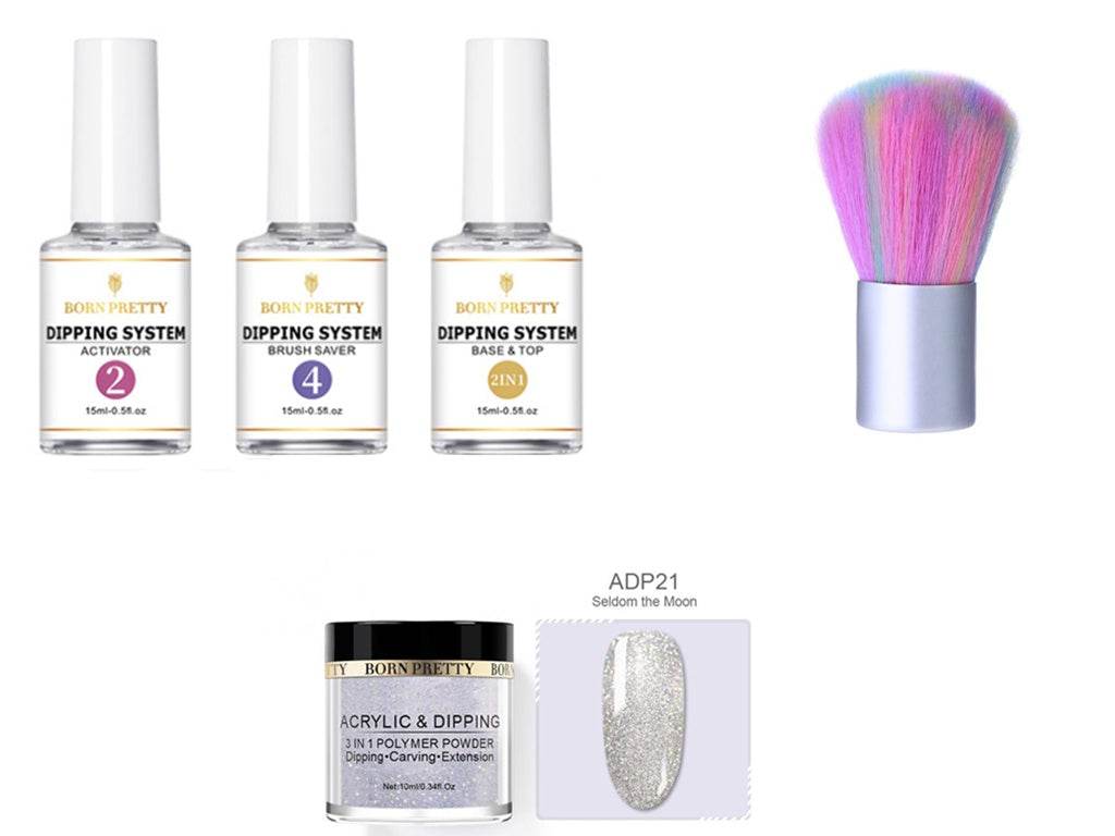 Dipping Nail Powders Set - Gradient & French Art, Long Lasting Finish - Buy Center