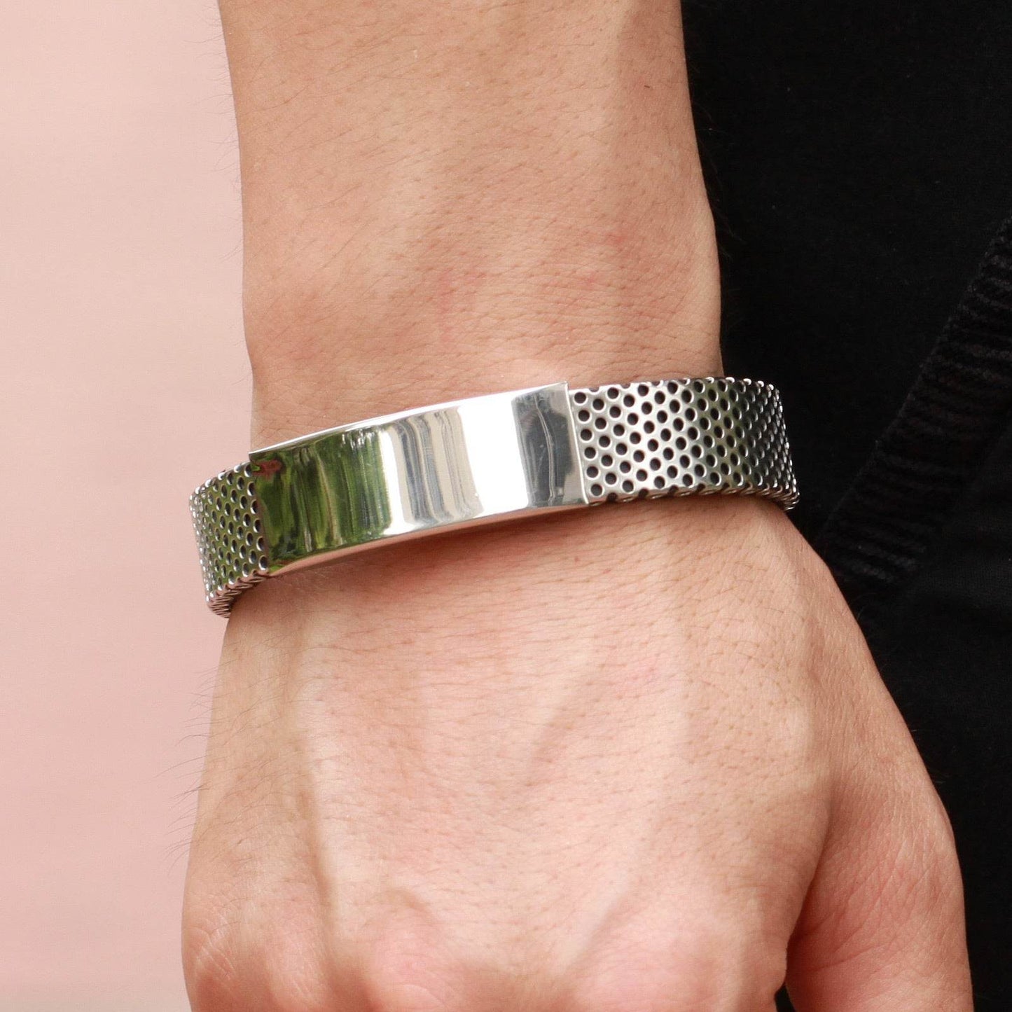 Men's Titanium Leather Bracelet - Stylish Jewelry for Any Occasion, 2025 Trends - Buy Center