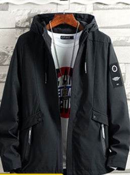 Buycenter Thickened Hooded Jacket - Stylish Long Sleeve for Winter 2025 - Buy Center