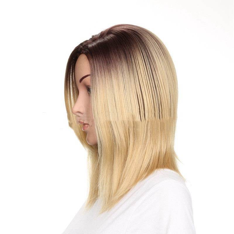 Buy Center 16-Inch Synthetic Straight Wig - Effortless Stylish Hair Piece - Buy Center