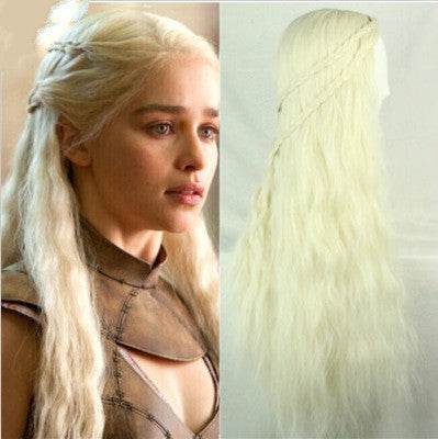 Game of Thrones Cosplay Wig - Lightweight Human Hair, 65cm for Authentic Style - Buy Center