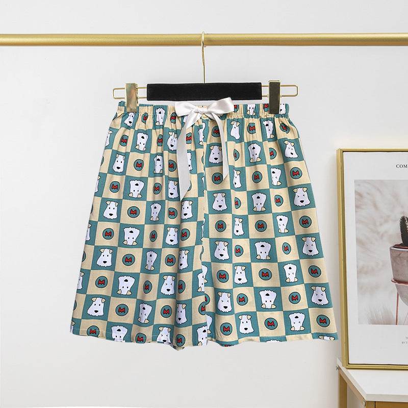 Casual Women's Cotton Silk Pajama Shorts - Lightweight and Breathable Summer Style - Buy Center