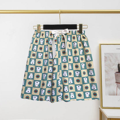 Casual Women's Cotton Silk Pajama Shorts - Lightweight and Breathable Summer Style - Buy Center
