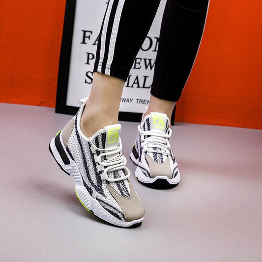 Buycenter Trendy Thick-Soled Vulcanize Shoes - Color Matching Design - Buy Center