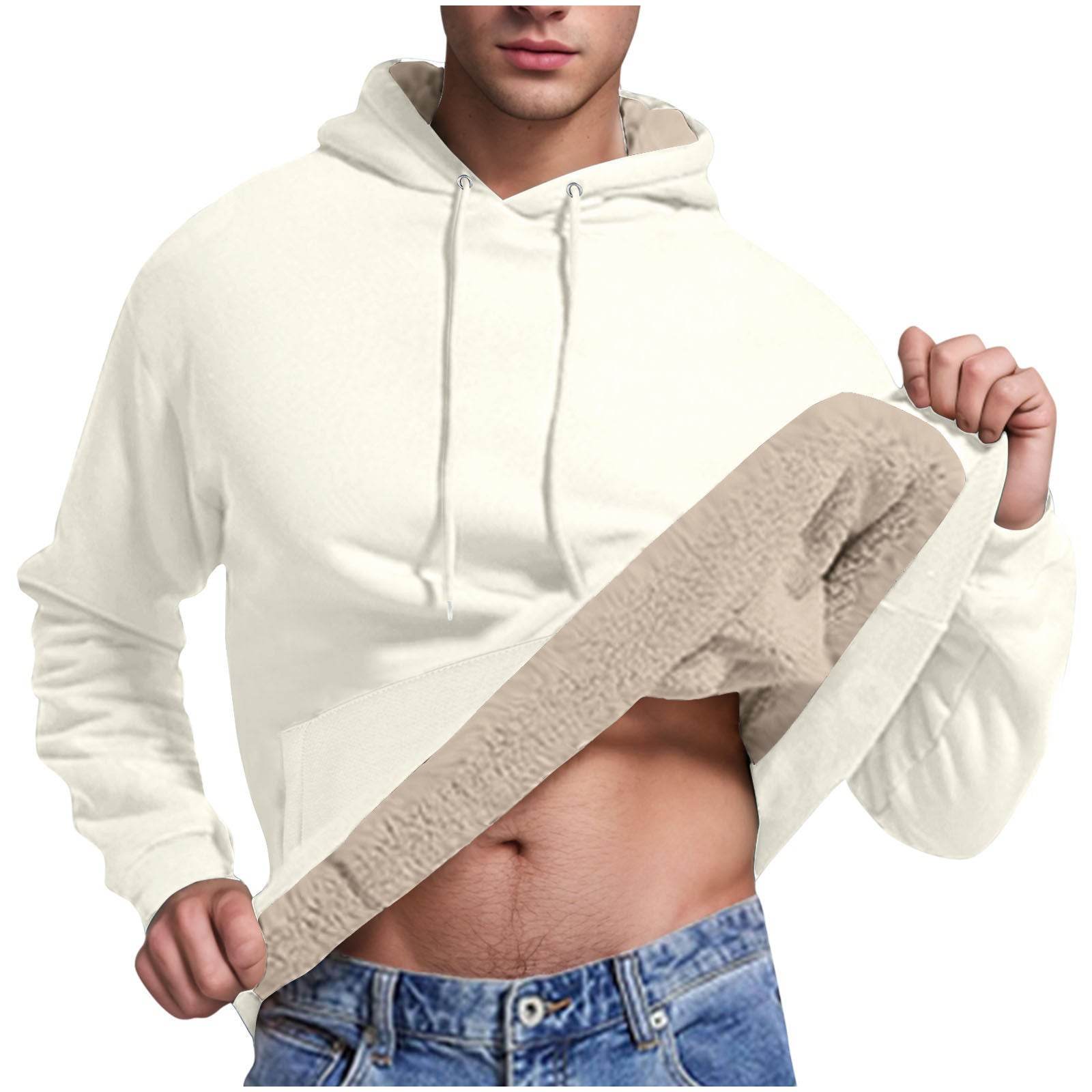 Men's Cashmere Hoodie - Slim Fit Cold Protection for Autumn Style - Buy Center