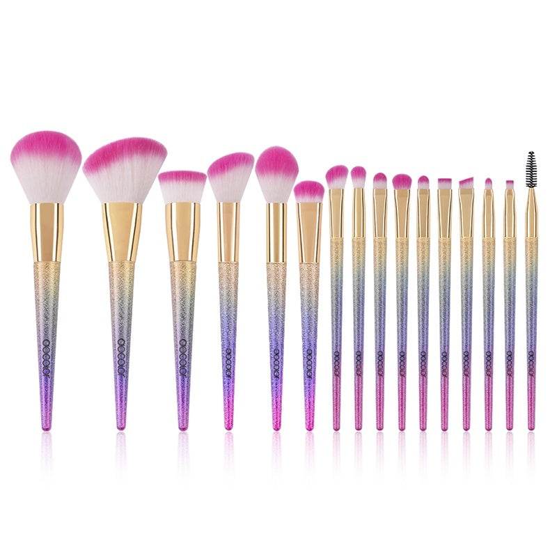 Wave-Like Makeup Brush Set - Luxurious Non-Shedding Bristles 2025 - Buy Center