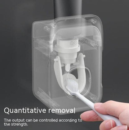 Lazy Toothpaste Holder – Punch-Free Squeeze Tool for Effortless Use - Buy Center