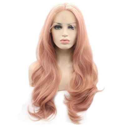 Big Wave Synthetic Front Lace Wig - Heat Resistant, Natural Look, Versatile Style - Buy Center