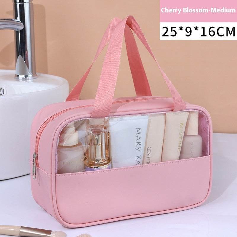 Large Capacity Transparent Cosmetic Bag - Waterproof & Stylish Organizer - Buy Center